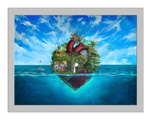 Load image into Gallery viewer, ISLA VIVA — Framed Exhibition Print 1/1